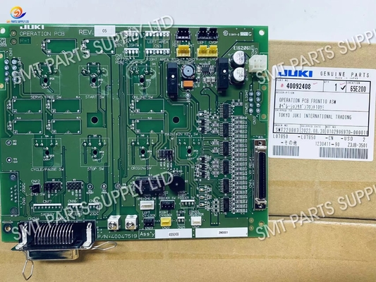 acheter Nouveau original de pièces de rechange d'ASM 40092408 SMT du panneau Front10 de carte PCB d'opération de JUKI utilisé online manufacture